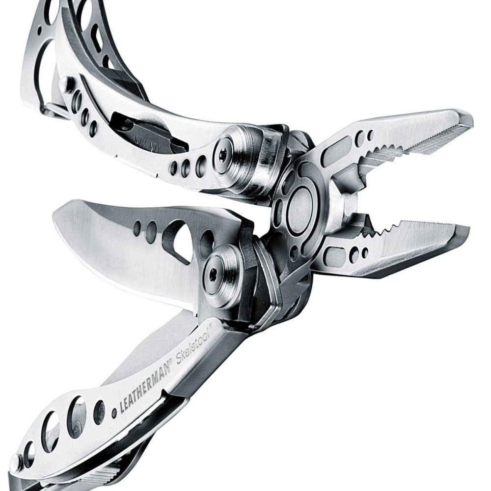 Leatherman® SKELETOOL® Ultra-Light Combo Multi-Tool, 7 Tools, Stainless Steel