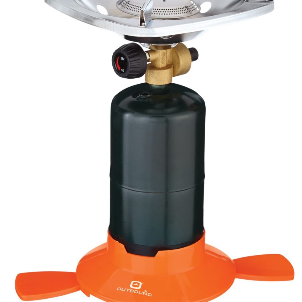 Outbound Single-Burner 10,000 BTUs Camp Stove with Carry Case