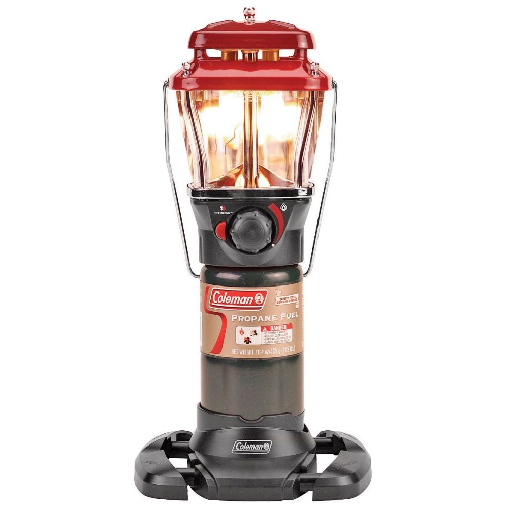 Coleman Elite Pro Propane Mantle Camping Lantern w/ Hanging Hook, #21, 1000 Lumens