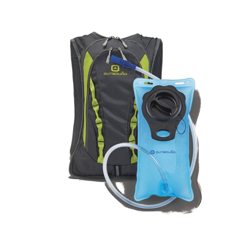 Outbound Hydration Pack Backpack w/ 1.5L Water Bladder - Outbound