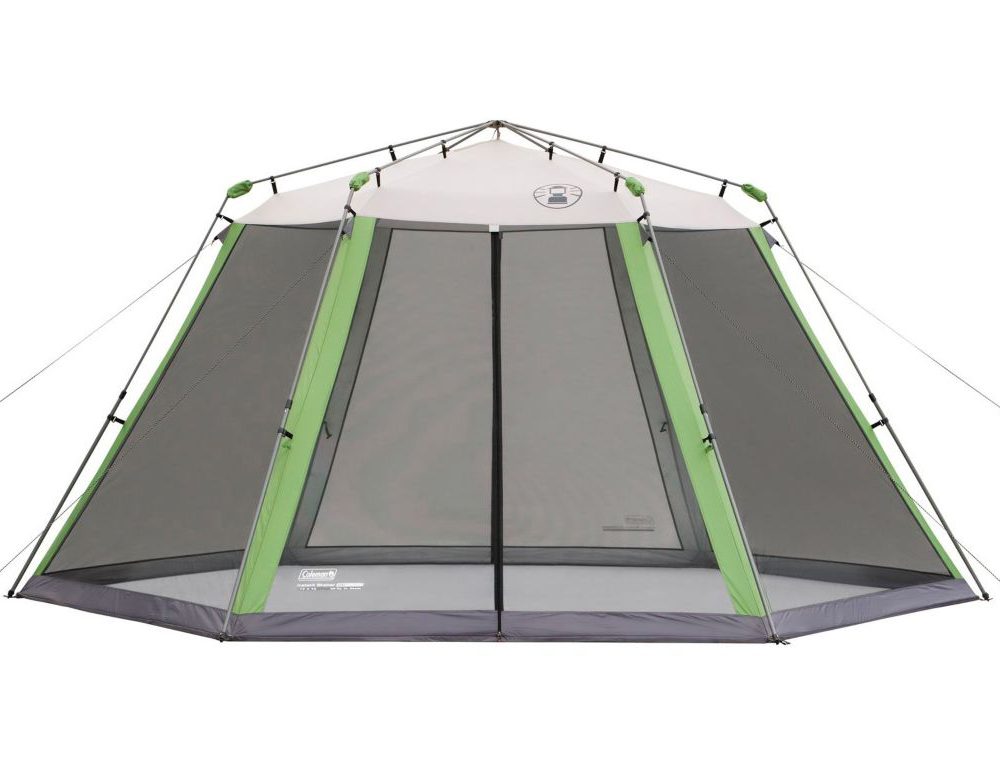 Coleman Instant 2-Door Screen House/Canopy Tent/Gazebo Camping Shelter, 15-ft x 13-ft, UVGuard Protection