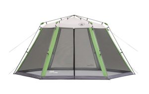 Coleman Instant 2-Door Screen House/Canopy Tent/Gazebo Camping Shelter, 15-ft x 13-ft, UVGuard™ Protection