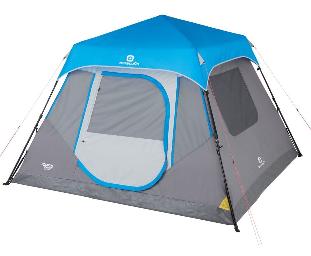 Outbound Easy-Up Cabin Tent, 6-Person