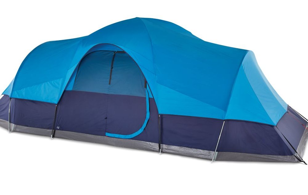 Outbound 3-Season, 12-Person Camping Dome Tent with Rain Fly & Carry Bag