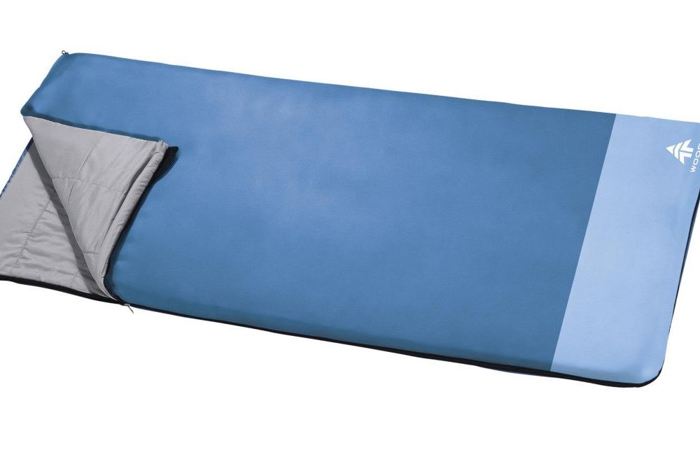 Woods Microlite Lightweight Insulated Mild Weather Sleeping Bag, 7°C