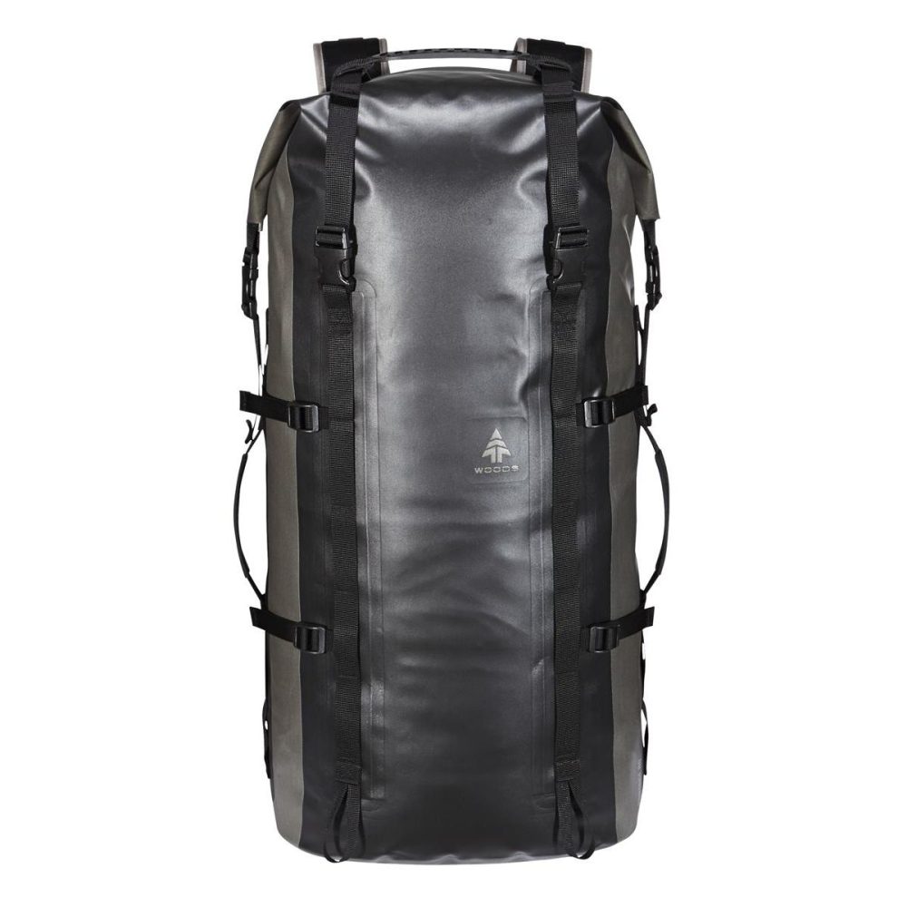 Woods Expedition Portage Lightweight Water-Resistant Dry Pack, 65L - Woods