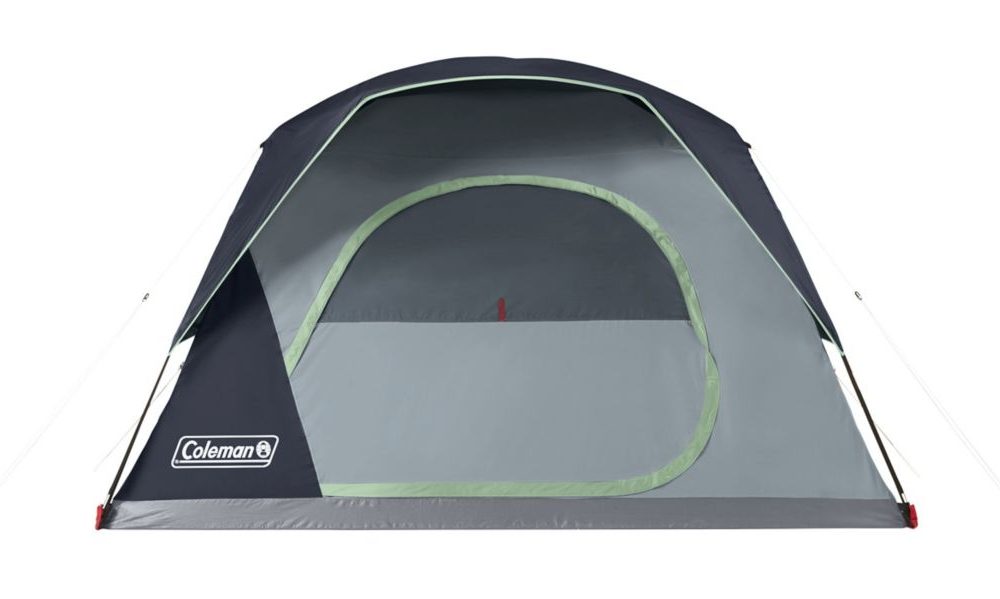 Coleman Skydome 3-Season, 6-Person Camping Dome Tent with Rain Fly & Carry Bag