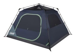 Coleman Skylodge 6P Cabin Tent with Rain Fly & Carry Bag, Blue Nights