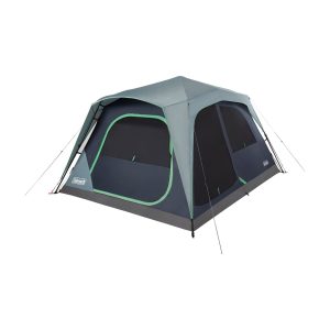 Coleman Skylodge 3-Season, 8-Person Instant Set-Up Camping Cabin Tent w/ Convertible Screened Room, Rain Fly & Carry Bag