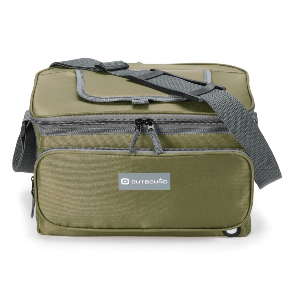 Outbound Soft Cooler, Green, 12-Can, 7-L
