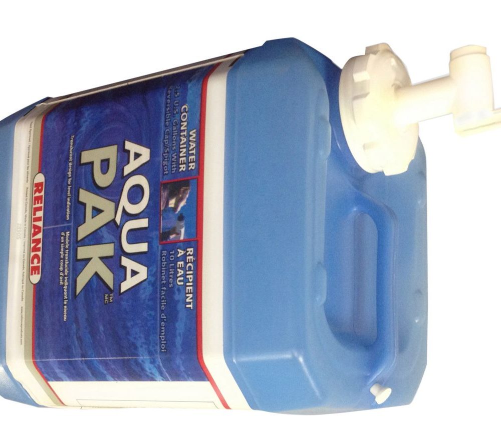 Reliance Aqua Pak Camping Water Jug Container, 10L