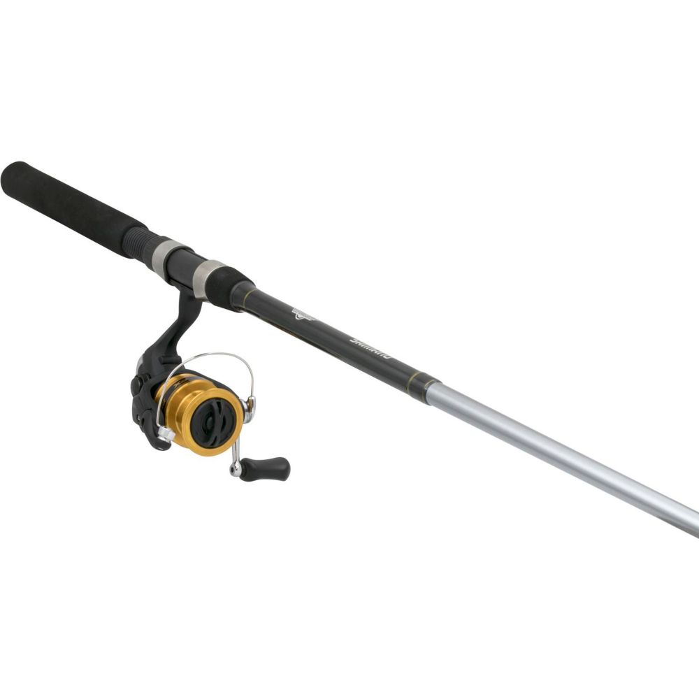 Shimano IX4000 Spinning Fishing Rod and Reel Combo, Medium, 6.6-ft