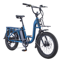 Juice XL 48V Pro All-Terrain Electric Bike with Battery & LCD Display, 20-in Wheel, Blue