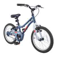 Vibe Kids' Bike with Alloy V-brakes, 16-in, Grey/Blue