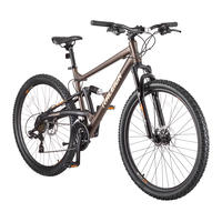 Tracker DS Mountain Bike with 21-Speed Shimano Shifting System, Grey