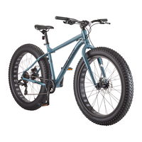 Rogue Fat Tire Bike with 7-Speed Shimano Shifting System, 26-in, Blue