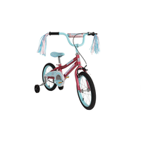 Radium Kids' Bike with Training Wheels, Rose, 16-in