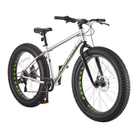 Big Rig Fat Tire Bike with 7-Speed Shifting System, 26-in, Silver
