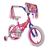 Kids' Bike, 14-in Wheel, Pink