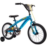 Radiate Metaloid Kids' Bike, 16-in Wheel, Blue/Yellow