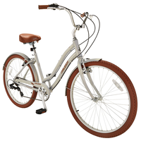 Café Comfort Bike, 26-in Wheel, Silver