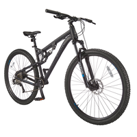 Attack Dual-Suspension Mountain Bike,  29-in Wheel, Black