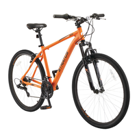 Rockcliffe Hardtail Mountain Bike, 27.5-in Wheel, Orange