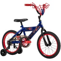 Marvel Spider-Man Kids' Bike, 16-in Wheel, Red/Blue