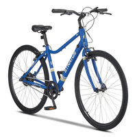 Hightown Lightweight Electric Bike with Aluminum Frame, 700C Wheels, Blue