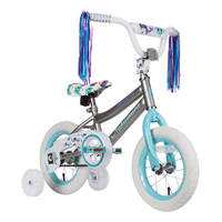Adventure Kid's Bike, Silver, 12-in