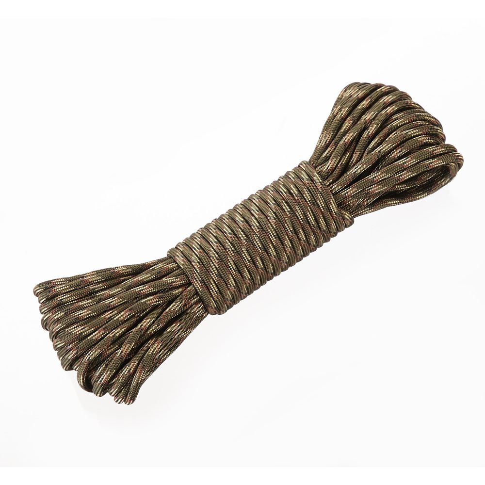 Outbound Camping Fire Starter Rope - 550 Nylon Paracord Survival Rope 15-m