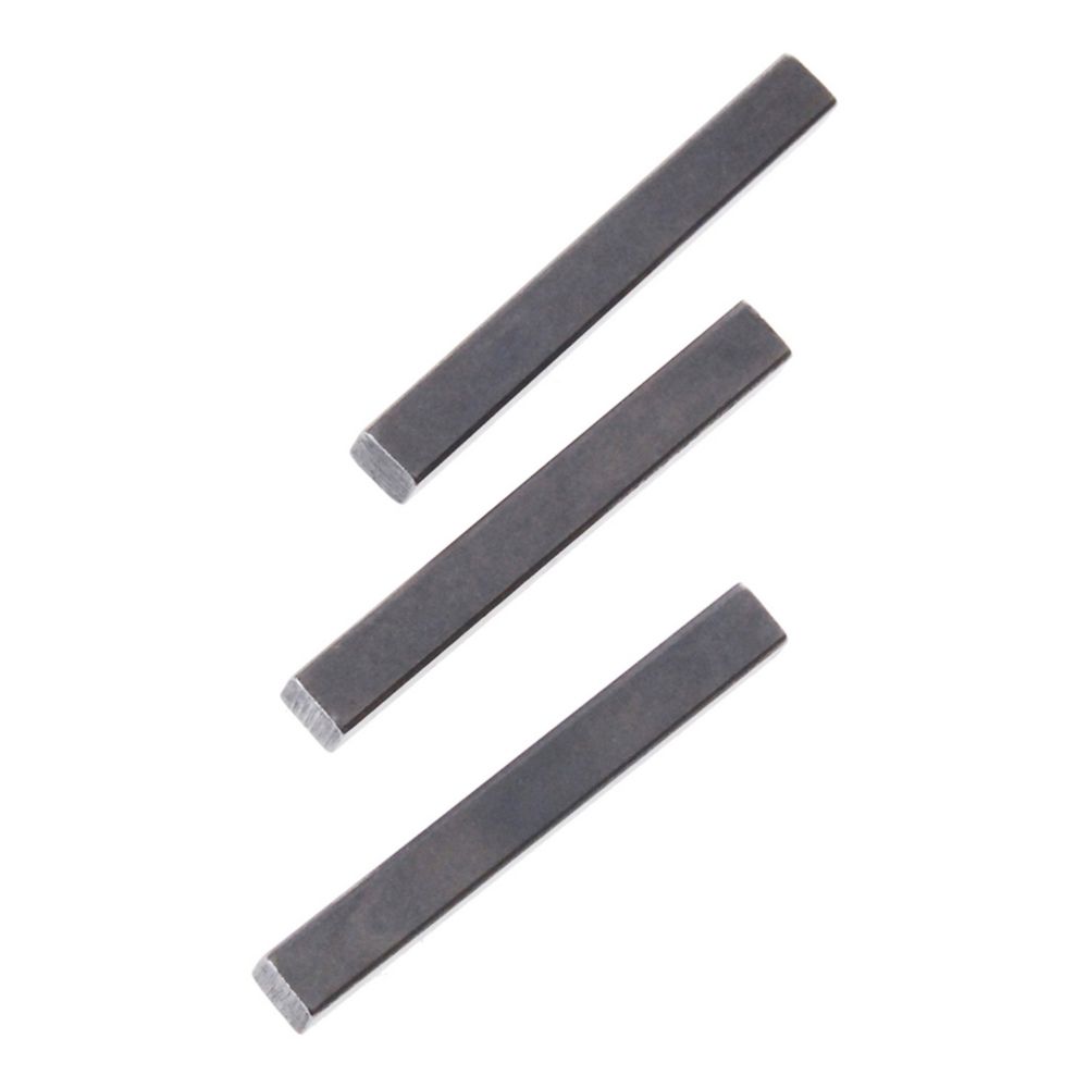 Innoda Square Machine Keys, Carbon Steel, 3/16 x 1-in, 3-pk