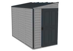 Duramax Sidemate Plus Compact/Narrow Outdoor Storage Shed, 4-ft x 8-ft