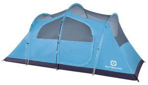 Outbound Essential 3-Season, 8-Person Easy Up Camping Dome Tent with Rain Fly, Windows & Carry Bag