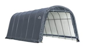 ShelterLogic Garage-in-a-Box® Round Auto Shelter, Truck/SUV Model, 12x24x8-ft