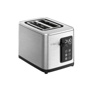T-fal 2-Slice Stainless Steel Digital Toaster, Extra wide slots, 7 Browning levels