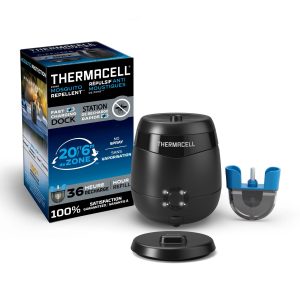 Thermacell E-ZoneGuard Patio+ Rechargeable Mosquito Repeller with 36-Hr Refill and 6.5-Hr Battery