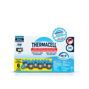 Thermacell Rechargeable 216 Hour Refill Bulk Pack, 6 36-Hour Refills